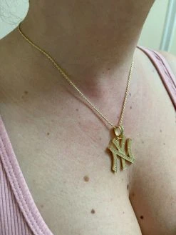 MOISSANITE Hip Hop New York Pendant Iced Real 925 Silver Necklace Mens Ladies -Harlem Bling Shop hip hop moissanite hip hop new york pendant iced real 925 silver necklace mens ladies 48279.1664300686