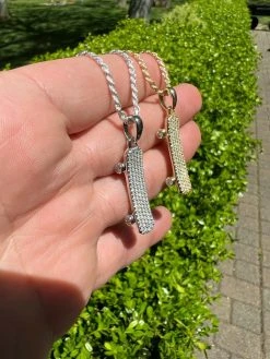 MOISSANITE Iced Silver Skateboard Pendant Hip Hop Gold Necklace Pass Diamond Test 17 MOISSANITE Iced Silver Skateboard Pendant Hip Hop Gold Necklace Pass Diamond Test -Harlem Bling Shop hip hop moissanite iced silver skateboard pendant hi hop gold necklace pass diamond test 03670.1664359876
