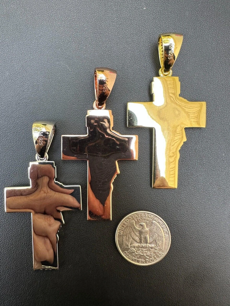 MOISSANITE Jesus Face On Cross Pendant Iced Necklace Real 925 Silver / 14k Gold 10 MOISSANITE Jesus Face On Cross Pendant Iced Necklace Real 925 Silver / 14k Gold - Image 8