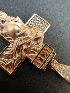 MOISSANITE Jesus Face On Cross Pendant Iced Necklace Real 925 Silver / 14k Gold 32 MOISSANITE Jesus Face On Cross Pendant Iced Necklace Real 925 Silver / 14k Gold -Harlem Bling Shop hip hop moissanite jesus face on cross pendant iced necklace real 925 silver 14k gold 72318.1692838453