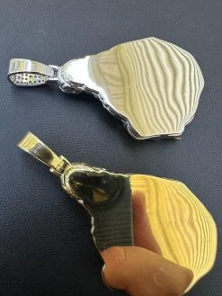 MOISSANITE Real 925 Silver Big Jesus Piece Immaculate Heart 3D Pendant Necklace 27 MOISSANITE Real 925 Silver Big Jesus Piece Immaculate Heart 3D Pendant Necklace -Harlem Bling Shop hip hop moissanite real 925 silver big jesus piece immaculate heart 3d pendant necklace 47993.1696386069