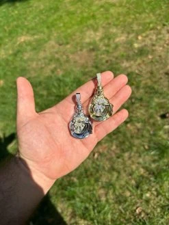 MOISSANITE Real 925 Silver Big Jesus Piece Immaculate Heart 3D Pendant Necklace 33 MOISSANITE Real 925 Silver Big Jesus Piece Immaculate Heart 3D Pendant Necklace -Harlem Bling Shop hip hop moissanite real 925 silver big jesus piece immaculate heart 3d pendant necklace 64404.1696386118