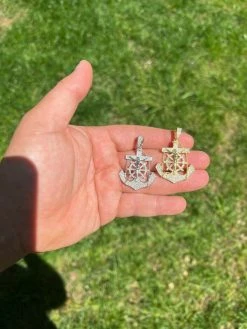 MOISSANITE Silver Gold Real Iced Jesus Anchor Crucifix Pendant Pass Diamond Test 24 MOISSANITE Silver Gold Real Iced Jesus Anchor Crucifix Pendant Pass Diamond Test -Harlem Bling Shop hip hop moissanite silver gold real iced jesus anchor crucifix pendant pass diamond test 47850.1664362847