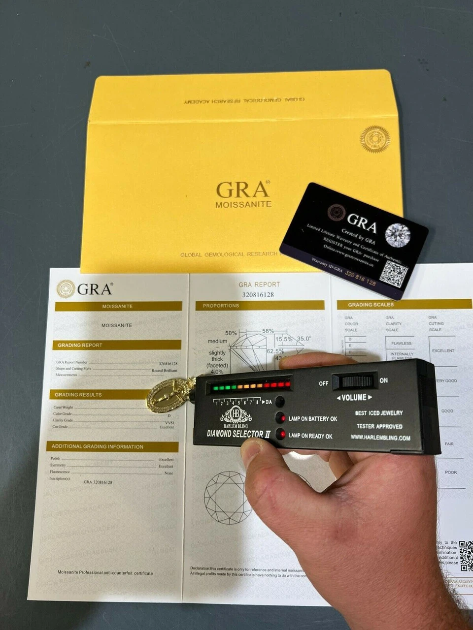 MOISSANITE Silver Gold Real Iced Jesus Oval Medallion Pendant Pass Diamond Test 8 MOISSANITE Silver Gold Real Iced Jesus Oval Medallion Pendant Pass Diamond Test - Image 6