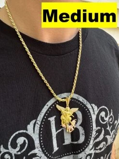 MOISSANITE St Michael & Dragon Pendant 925 Silver - Yellow & Rose Gold Iced Out 24 MOISSANITE St Michael & Dragon Pendant 925 Silver - Yellow & Rose Gold Iced Out -Harlem Bling Shop hip hop moissanite st michael and dragon pendant 925 silver yellow and rose gold iced out 70712.1694049573