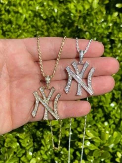 Hip Hop New York Pendant - Iced Diamond Real 925 Silver Gold Necklace 23 Hip Hop New York Pendant - Iced Diamond Real 925 Silver Gold Necklace -Harlem Bling Shop hip hop new york pendant iced diamond real 925 silver gold necklace 55024.1664371657