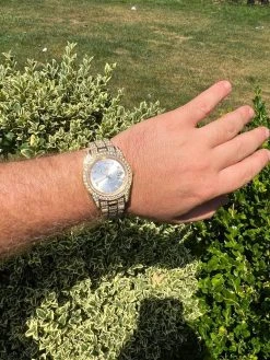 Real 13.3ct MOISSANITE Automatic Presidential Watch Gold Iced Hip Hop Pearl Face 15 Real 13.3ct MOISSANITE Automatic Presidential Watch Gold Iced Hip Hop Pearl Face -Harlem Bling Shop hip hop real 13.3ct moissanite automatic presidential watch gold iced hip hop pearl face 35291.1664302130