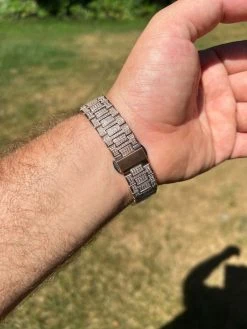 Real 14ct MOISSANITE Mens Watch Iced Stainless 14k Rose Gold Pass Diamond Test 21 Real 14ct MOISSANITE Mens Watch Iced Stainless 14k Rose Gold Pass Diamond Test -Harlem Bling Shop hip hop real 14ct moissanite mens watch iced stainless 14k rose gold pass diamond test 86259.1664301195