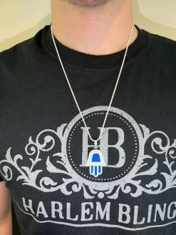 Real 925 Silver Gold Blue Hamsa Hand Pendant Iced Diamond Necklace Hamza Hip Hop 17 Real 925 Silver Gold Blue Hamsa Hand Pendant Iced Diamond Necklace Hamza Hip Hop -Harlem Bling Shop hip hop real 925 silver gold blue hamsa hand pendant iced diamond necklace hamza hip hop 66704.1664361281
