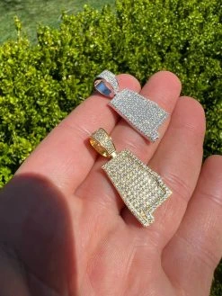 Real 925 Silver Hip Hop Alabama State Shape Pendant Iced Diamond Necklace Gold 21 Real 925 Silver Hip Hop Alabama State Shape Pendant Iced Diamond Necklace Gold -Harlem Bling Shop hip hop real 925 silver hip hop alabama state shape pendant iced diamond necklace gold 46509.1664360109
