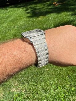 Real Mens 16ct MOISSANITE Watch Iced Automatic Movement Hip Hop Arabic Bust Down 25 Real Mens 16ct MOISSANITE Watch Iced Automatic Movement Hip Hop Arabic Bust Down -Harlem Bling Shop hip hop real mens 16ct moissanite watch iced automatic movement hip hop arabic bust down 30462.1664301218