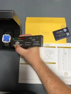 Real Mens 2.5ct MOISSANITE Watch Hip Hop Iced Automatic Movement Blue Face 21 Real Mens 2.5ct MOISSANITE Watch Hip Hop Iced Automatic Movement Blue Face -Harlem Bling Shop hip hop real mens 2.5ct moissanite watch hip hop iced automatic movement blue face 29813.1664301660