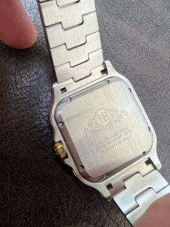 Real Mens 2.5ct MOISSANITE Watch Hip Hop Two Tone Gold Iced Automatic Black Face 18 Real Mens 2.5ct MOISSANITE Watch Hip Hop Two Tone Gold Iced Automatic Black Face -Harlem Bling Shop hip hop real mens 2.5ct moissanite watch hip hop two tone gold iced automatic black face 87573.1664302551