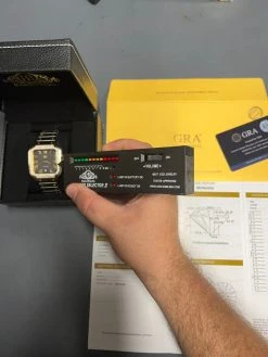 Real Mens 2.5ct MOISSANITE Watch Hip Hop Two Tone Gold Iced Automatic Black Face 20 Real Mens 2.5ct MOISSANITE Watch Hip Hop Two Tone Gold Iced Automatic Black Face -Harlem Bling Shop hip hop real mens 2.5ct moissanite watch hip hop two tone gold iced automatic black face 97258.1664299967