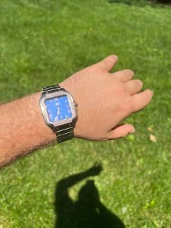 Real Mens 2.5ct MOISSANITE Watch Two Tone Rose Gold Iced Automatic Blue Face 20 Real Mens 2.5ct MOISSANITE Watch Two Tone Rose Gold Iced Automatic Blue Face -Harlem Bling Shop hip hop real mens 2.5ct moissanite watch two tone rose gold iced automatic blue face 37788.1664299927