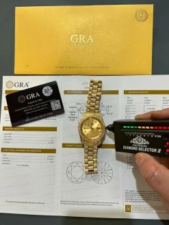 Real MOISSANITE Automatic Presidential Watch Gold Iced Hip Hop Pass Diamond Test 22 Real MOISSANITE Automatic Presidential Watch Gold Iced Hip Hop Pass Diamond Test -Harlem Bling Shop hip hop real moissanite automatic presidential watch gold iced hip hop pass diamond test 31895.1664357966