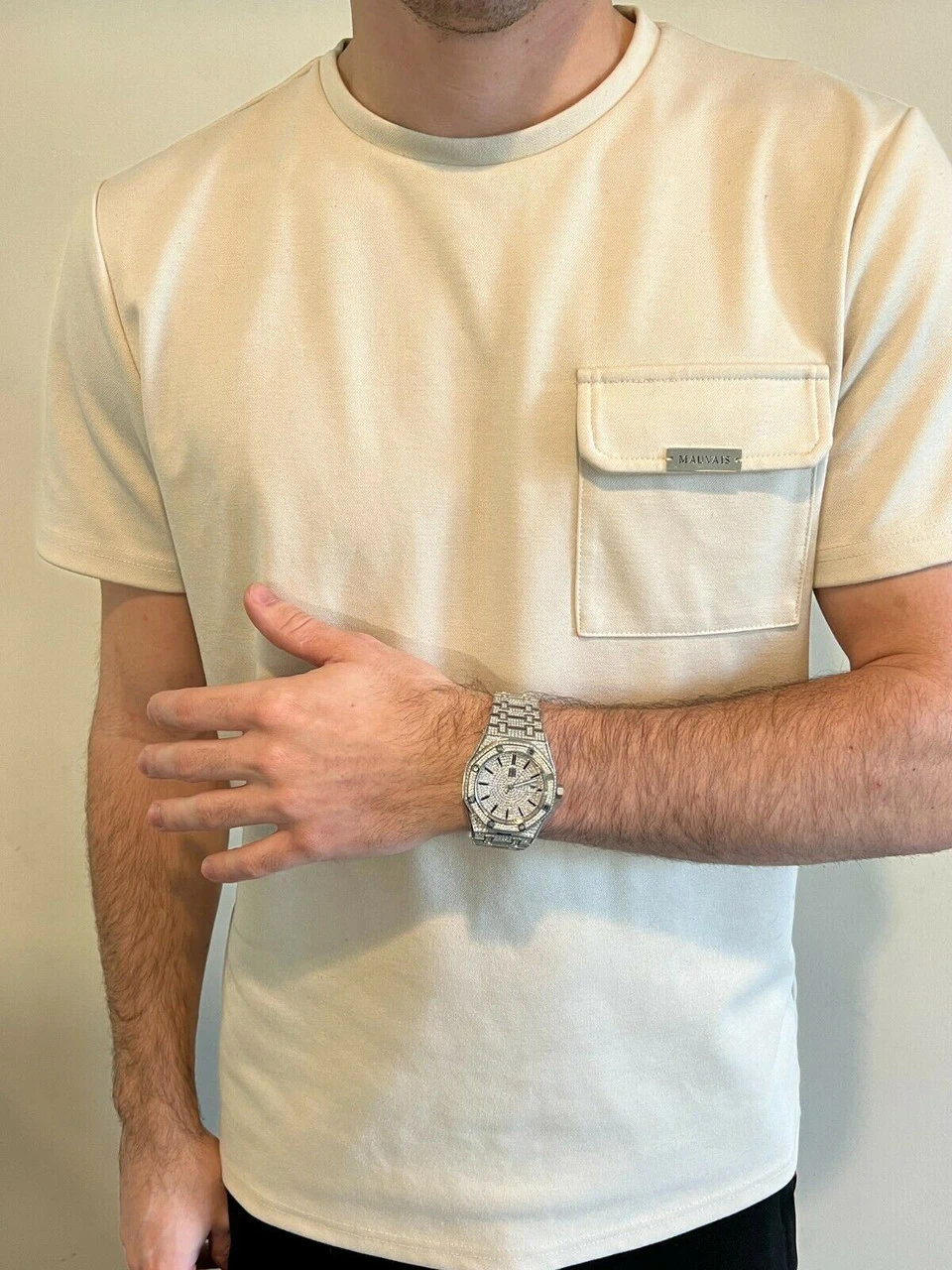 Real MOISSANITE Mens Watch Iced Skeleton Back 44mm Hip Hop Passes Diamond Tester 7 Real MOISSANITE Mens Watch Iced Skeleton Back 44mm Hip Hop Passes Diamond Tester - Image 5