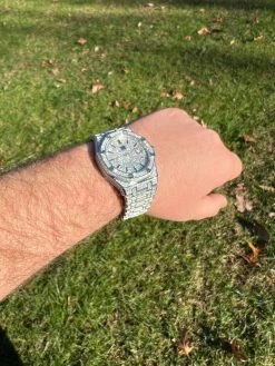 Real MOISSANITE Mens Watch Iced Skeleton Back 44mm Hip Hop Passes Diamond Tester 17 Real MOISSANITE Mens Watch Iced Skeleton Back 44mm Hip Hop Passes Diamond Tester -Harlem Bling Shop hip hop real moissanite mens watch iced skeleton back 44mm hip hop passes diamond tester 51316.1664357926