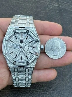 Real MOISSANITE Mens Watch Iced Skeleton Back 44mm Hip Hop Passes Diamond Tester 22 Real MOISSANITE Mens Watch Iced Skeleton Back 44mm Hip Hop Passes Diamond Tester -Harlem Bling Shop hip hop real moissanite mens watch iced skeleton back 44mm hip hop passes diamond tester 74347.1664356944