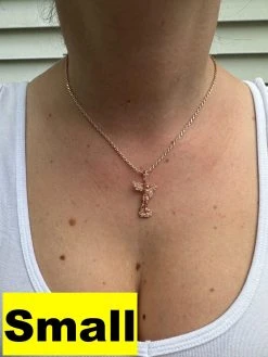 Real MOISSANITE Saint Michael & Dragon Pendant 14k Rose Gold Vermeil 925 Silver 31 Real MOISSANITE Saint Michael & Dragon Pendant 14k Rose Gold Vermeil 925 Silver -Harlem Bling Shop hip hop real moissanite saint michael and dragon pendant 14k rose gold vermeil 925 silver 45387.1684357704