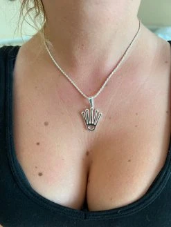Rolex Crown Pendant - Solid 925 Silver Natural Or Gold Finish - King Crown Necklace 19 Rolex Crown Pendant - Solid 925 Silver Natural Or Gold Finish - King Crown Necklace -Harlem Bling Shop hip hop rolex crown pendant solid 925 silver natural or gold finish king crown necklace 18186.1664360809