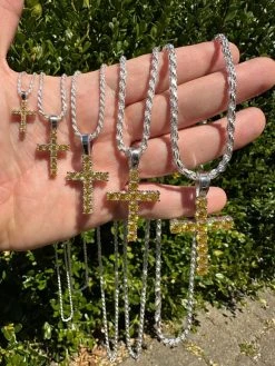 Yellow Canary MOISSANITE Real 925 Silver Cross Iced Pendant Necklace Hip Hop 37 Yellow Canary MOISSANITE Real 925 Silver Cross Iced Pendant Necklace Hip Hop -Harlem Bling Shop hip hop yellow canary moissanite real 925 silver cross iced pendant necklace hip hop 88423.1679599566