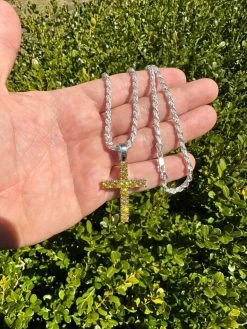 Yellow Canary MOISSANITE Real 925 Silver Cross Iced Pendant Necklace Hip Hop 28 Yellow Canary MOISSANITE Real 925 Silver Cross Iced Pendant Necklace Hip Hop -Harlem Bling Shop hip hop yellow canary moissanite real 925 silver cross iced pendant necklace hip hop 99795.1679599513
