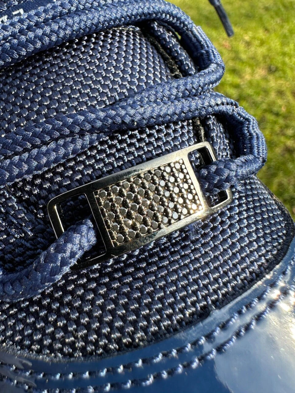 Iced 925 Sterling Silver Black Moissanite Iced Lace Locks For Sneakers AF1 Nike 7 Iced 925 Sterling Silver Black Moissanite Iced Lace Locks For Sneakers AF1 Nike - Image 5