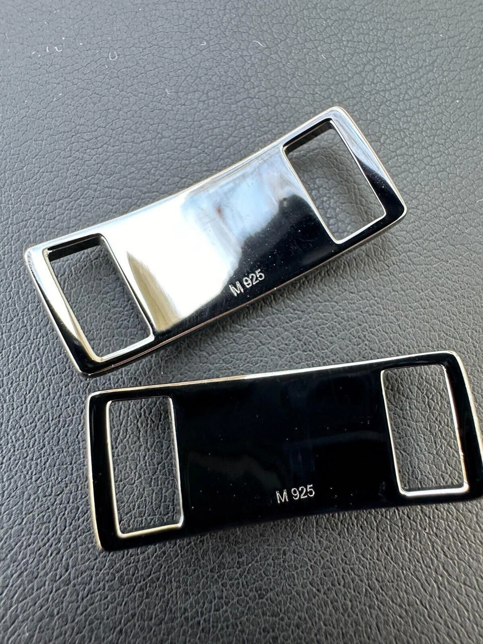 Iced 925 Sterling Silver Black Moissanite Iced Lace Locks For Sneakers AF1 Nike 9 Iced 925 Sterling Silver Black Moissanite Iced Lace Locks For Sneakers AF1 Nike - Image 7