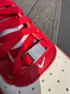 Iced Out Solid 925 Sterling Silver Moissanite Iced Lace Locks For Sneakers AF1 Etc -Harlem Bling Shop iced out solid 925 sterling silver moissanite iced lace locks for sneakers af1 etc 77274.1702183446