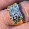 14k Gold & Real Solid 925 Silver Diamond Iced Baguette Mens Pinky Square RING Band 2 14k Gold & Real Solid 925 Silver Diamond Iced Baguette Mens Pinky Square RING Band -Harlem Bling Shop italiano silver inc 14k gold and real solid 925 silver diamond iced baguette mens pinky square ring band 50040.1664389620