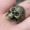 14k Gold Over Real 925 Sterling Silver Calavera Day Of Dead Sugar Skull Ring 1 14k Gold Over Real 925 Sterling Silver Calavera Day Of Dead Sugar Skull Ring -Harlem Bling Shop italiano silver inc 14k gold over real 925 sterling silver calavera day of dead sugar skull ring 77156.1664382366