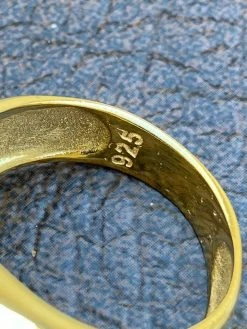 14k Gold Over Real Solid 925 Sterling Silver Black Onyx Stone Mens Signet Ring -Harlem Bling Shop italiano silver inc 14k gold over real solid 925 sterling silver black onyx stone mens signet ring 06114.1664394018