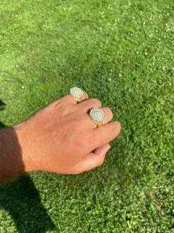 14k Gold Vermeil 925 Hip Hop RING Super Iced Moissanite Pass Diamond Test Pinky 24 14k Gold Vermeil 925 Hip Hop RING Super Iced Moissanite Pass Diamond Test Pinky -Harlem Bling Shop italiano silver inc 14k gold vermeil 925 hip hop ring super iced moissanite pass diamond test pinky 01825.1664392957