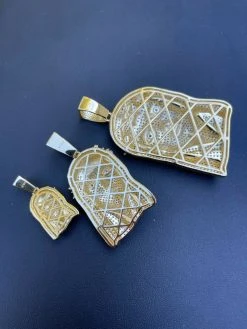 14k Gold Vermeil Fully Iced MOISSANITE Jesus Piece Pendant Pass Diamond Tester 24 14k Gold Vermeil Fully Iced MOISSANITE Jesus Piece Pendant Pass Diamond Tester -Harlem Bling Shop italiano silver inc 14k gold vermeil fully iced moissanite jesus piece pendant pass diamond tester 36282.1664393159