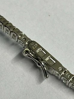 2mm MOISSANITE Tennis Necklace Passes Diamond Tester 23 2mm MOISSANITE Tennis Necklace Passes Diamond Tester -Harlem Bling Shop italiano silver inc 2mm moissanite tennis necklace passes diamond tester 81166.1664393673