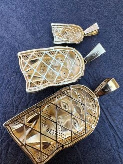 Black MOISSANITE 14k Gold Vermeil 925 Silver Iced Jesus Piece Pendant Necklace Pass Diamond Test -Harlem Bling Shop italiano silver inc black moissanite 14k gold vermeil 925 silver iced jesus piece pendant necklace pass diamond test 05988.1675274128