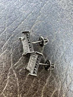 Black MOISSANITE Oxidized Rhodium Over 925 Silver Square Kite Earrings Hip Hop 30 Black MOISSANITE Oxidized Rhodium Over 925 Silver Square Kite Earrings Hip Hop -Harlem Bling Shop italiano silver inc black moissanite oxidized rhodium over 925 silver square kite earrings hip hop 79483.1678388391