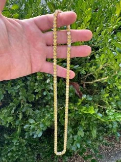 Canary Yellow MOISSANITE 5mm Tennis Chain 925 Silver Iced Necklace Pass Tester 34 Canary Yellow MOISSANITE 5mm Tennis Chain 925 Silver Iced Necklace Pass Tester -Harlem Bling Shop italiano silver inc canary yellow moissanite 5mm tennis chain 925 silver iced necklace pass tester 98257.1696645468