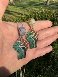 Free Palestine Fist Palestinian 925 Silver Gold Plated Pendant Chain CZ Necklace 25 Free Palestine Fist Palestinian 925 Silver Gold Plated Pendant Chain CZ Necklace -Harlem Bling Shop italiano silver inc free palestine fist palestinian 925 silver gold plated pendant chain cz necklace 63334.1702443327