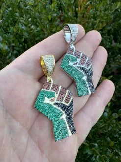 Free Palestine Fist Palestinian 925 Silver Gold Plated Pendant Chain CZ Necklace 26 Free Palestine Fist Palestinian 925 Silver Gold Plated Pendant Chain CZ Necklace -Harlem Bling Shop italiano silver inc free palestine fist palestinian 925 silver gold plated pendant chain cz necklace 81663.1702443274