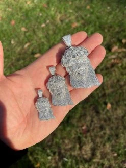 Fully Iced Baguette MOISSANITE Jesus Piece Pendant Pass Diamond Test Out Hip Hop 19 Fully Iced Baguette MOISSANITE Jesus Piece Pendant Pass Diamond Test Out Hip Hop -Harlem Bling Shop italiano silver inc fully iced baguette moissanite jesus piece pendant pass diamond test out hip hop 50167.1664361492