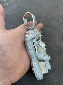 HUGE 6" Real 30ct Moissanite Silver Mens Iced Jesus Piece Pendant Necklace 450g 23 HUGE 6" Real 30ct Moissanite Silver Mens Iced Jesus Piece Pendant Necklace 450g -Harlem Bling Shop italiano silver inc huge 6 real 30ct moissanite silver mens iced jesus piece pendant necklace 450g 20907.1664358940