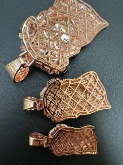 Iced Baguette MOISSANITE Rose Gold Plated Jesus Piece Pendant Pass Test Hip Hop 27 Iced Baguette MOISSANITE Rose Gold Plated Jesus Piece Pendant Pass Test Hip Hop -Harlem Bling Shop italiano silver inc iced baguette moissanite rose gold plated jesus piece pendant pass test hip hop 25075.1691108693