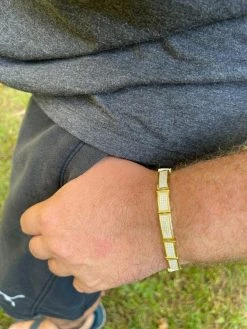 Iced MOISSANITE Men Hip Hop Custom Bracelet Real 14k Gold Vermeil Diamond Test ✅ 22 Iced MOISSANITE Men Hip Hop Custom Bracelet Real 14k Gold Vermeil Diamond Test ✅ -Harlem Bling Shop italiano silver inc iced moissanite men hip hop custom bracelet real 14k gold vermeil diamond test 17609.1664391841