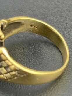 Mens 14k Gold Over Real 925 Sterling Silver Ring Punisher Terminator Half Skull -Harlem Bling Shop italiano silver inc mens 14k gold over real 925 sterling silver ring punisher terminator half skull 10965.1664379378