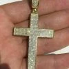 Men’s 14k Yellow Gold Over Solid 925 Silver Large Cross Real MOISSANITE 2x1.5” 1 Men’s 14k Yellow Gold Over Solid 925 Silver Large Cross Real MOISSANITE 2x1.5” -Harlem Bling Shop italiano silver inc mens 14k yellow gold over solid 925 silver large cross real moissanite 2x1.5 15187.1664398088
