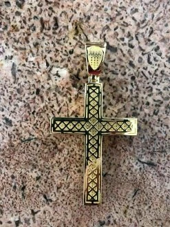 Men’s 14k Yellow Gold Over Solid 925 Silver Large Cross Real MOISSANITE 2x1.5” 21 Men’s 14k Yellow Gold Over Solid 925 Silver Large Cross Real MOISSANITE 2x1.5” -Harlem Bling Shop italiano silver inc mens 14k yellow gold over solid 925 silver large cross real moissanite 2x1.5 25967.1664380817