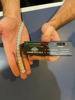 Men's Custom Square Bracelet Real 925 Silver Iced MOISSANITE Pass Diamond Tester 27 Men's Custom Square Bracelet Real 925 Silver Iced MOISSANITE Pass Diamond Tester -Harlem Bling Shop italiano silver inc mens custom square bracelet real 925 silver iced moissanite pass diamond tester 61901.1664393218