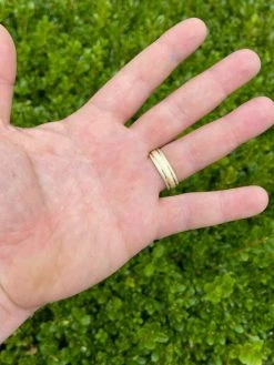 Mens Ladies 14k Gold Vermeil Solid 925 Sterling Silver Plain Wedding Band Ring -Harlem Bling Shop italiano silver inc mens ladies 14k gold vermeil solid 925 sterling silver plain wedding band ring 76644.1664397624